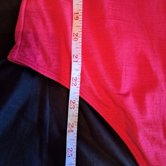 Woolx Sophia Womens Size M Pink Wool Tencel Blend Long Sleeve Bodysuit Top - Picture 9 of 12